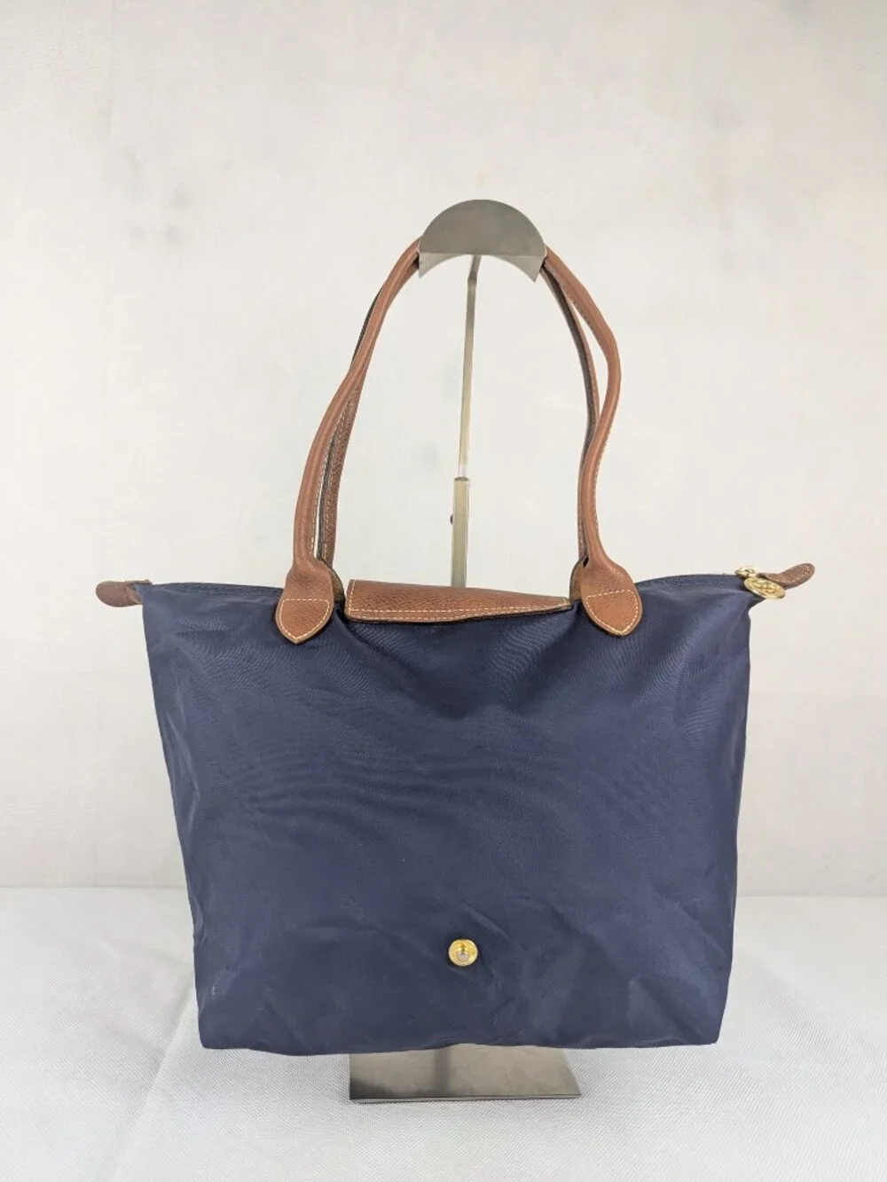 Longchamp Le Pliage Nylon Tote Bag Blue – Used Gently – Ships Fast – AUTHENTIC